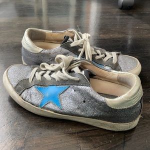 Sparkly Golden Goose Sneakers